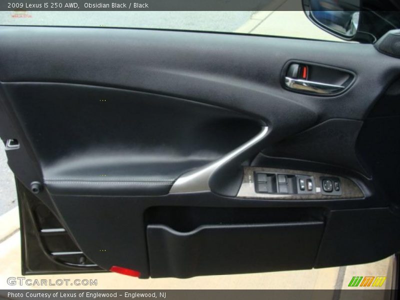 Obsidian Black / Black 2009 Lexus IS 250 AWD