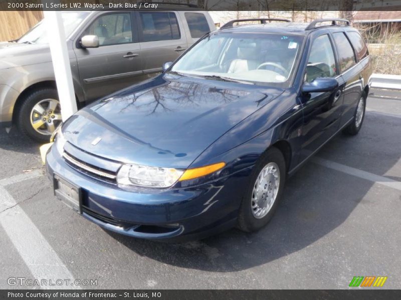 Dark Blue / Gray 2000 Saturn L Series LW2 Wagon