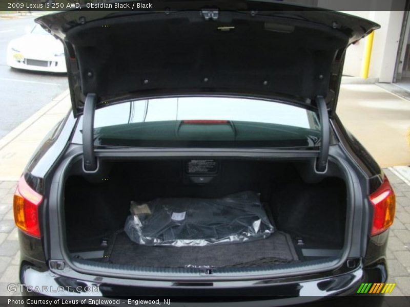 Obsidian Black / Black 2009 Lexus IS 250 AWD