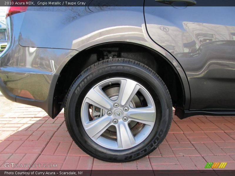 Grigio Metallic / Taupe Gray 2010 Acura MDX