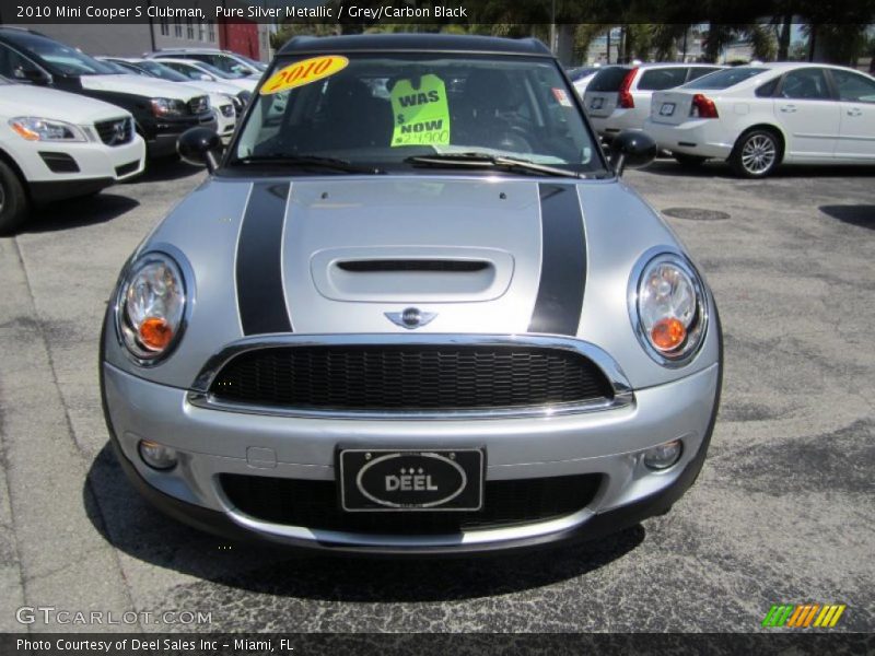 Pure Silver Metallic / Grey/Carbon Black 2010 Mini Cooper S Clubman