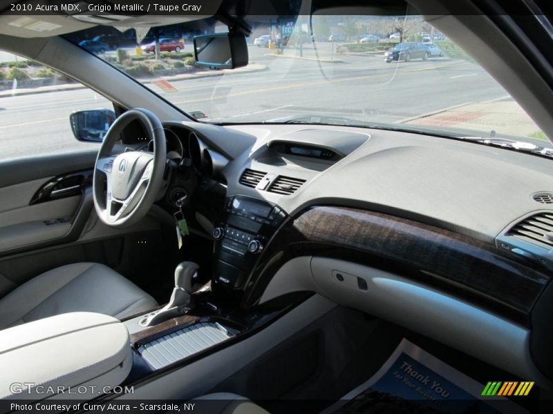 Grigio Metallic / Taupe Gray 2010 Acura MDX