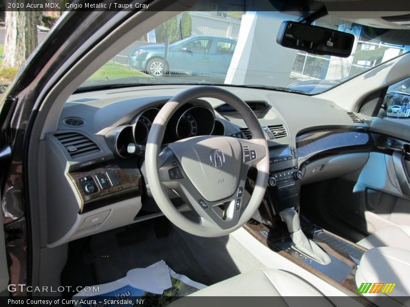 Grigio Metallic / Taupe Gray 2010 Acura MDX