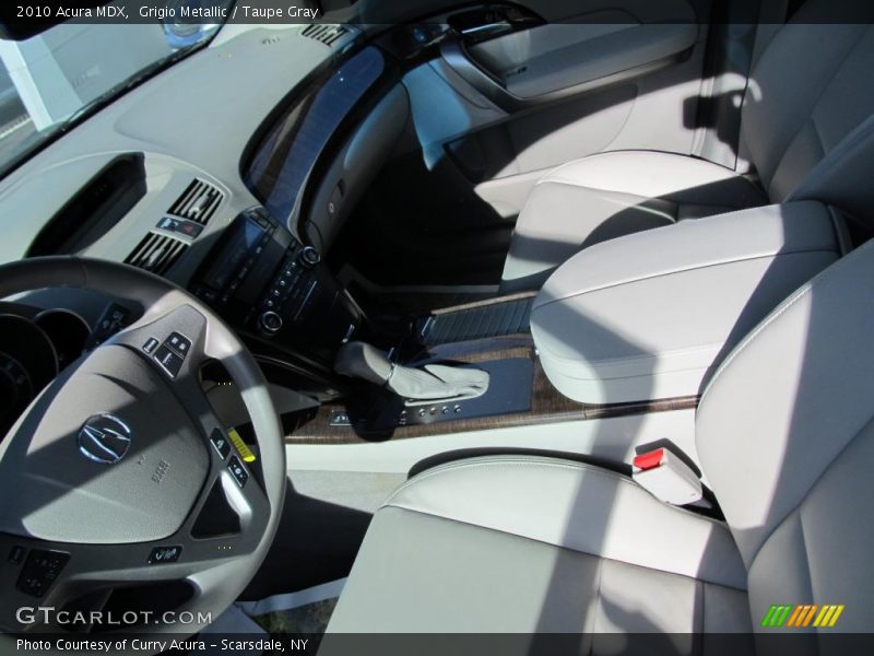 Grigio Metallic / Taupe Gray 2010 Acura MDX