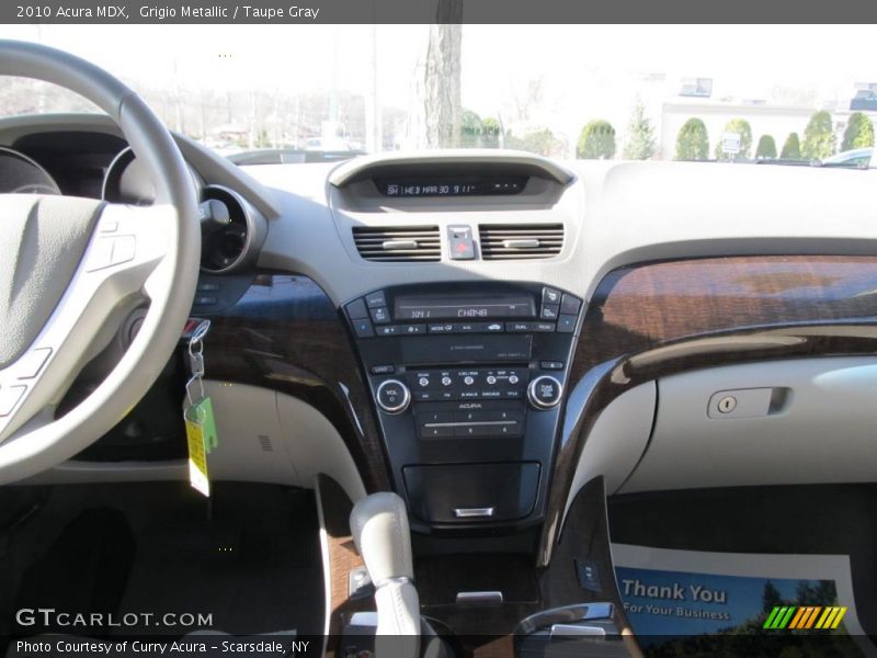 Grigio Metallic / Taupe Gray 2010 Acura MDX