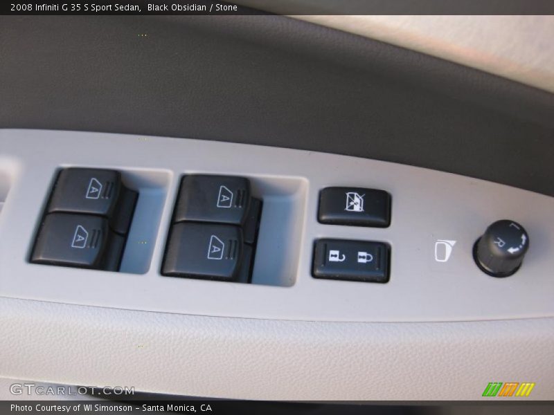 Black Obsidian / Stone 2008 Infiniti G 35 S Sport Sedan
