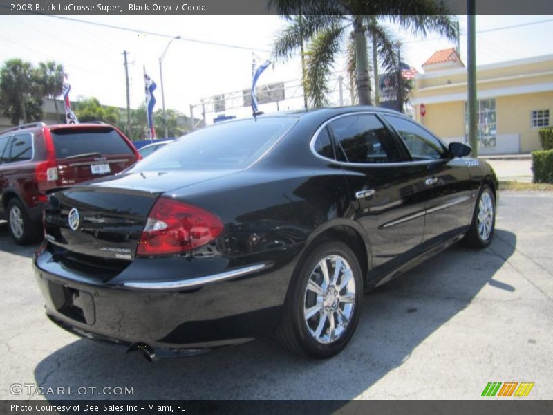 Black Onyx / Cocoa 2008 Buick LaCrosse Super