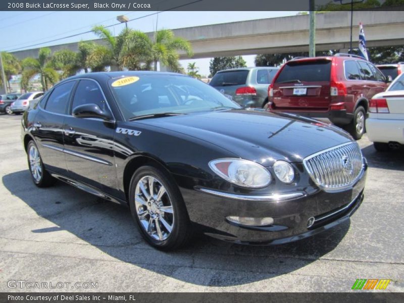 Black Onyx / Cocoa 2008 Buick LaCrosse Super