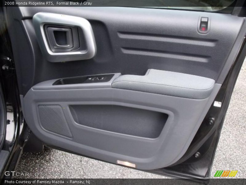 Formal Black / Gray 2008 Honda Ridgeline RTS