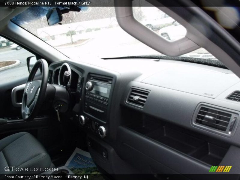 Formal Black / Gray 2008 Honda Ridgeline RTS