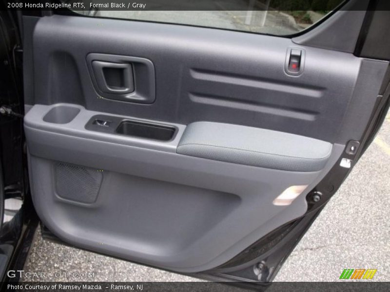 Formal Black / Gray 2008 Honda Ridgeline RTS