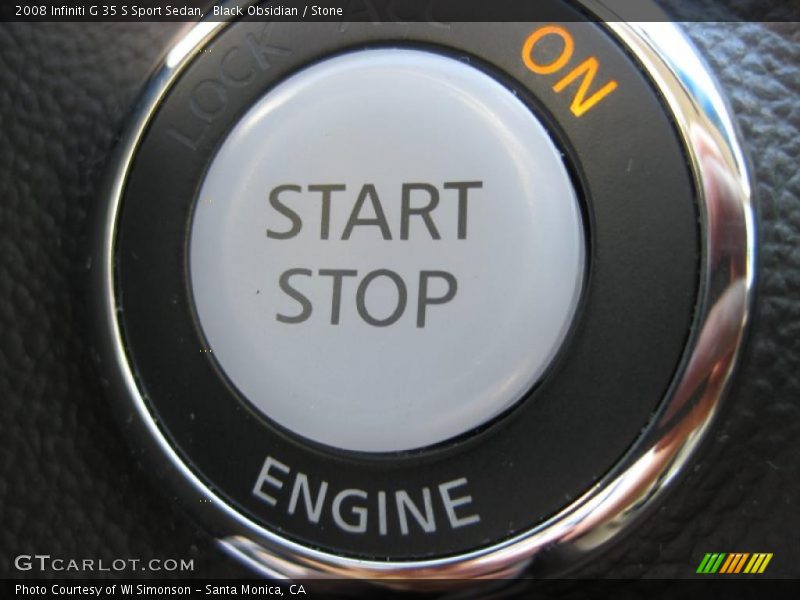 Controls of 2008 G 35 S Sport Sedan