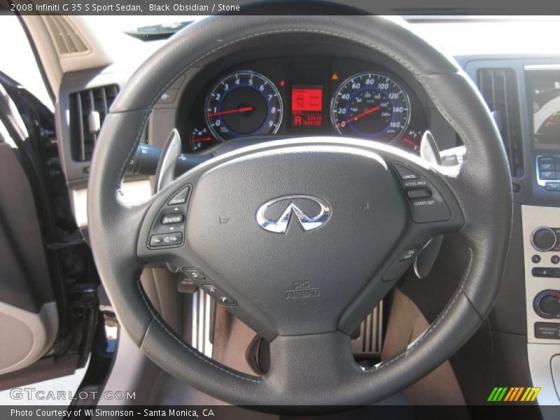  2008 G 35 S Sport Sedan Steering Wheel