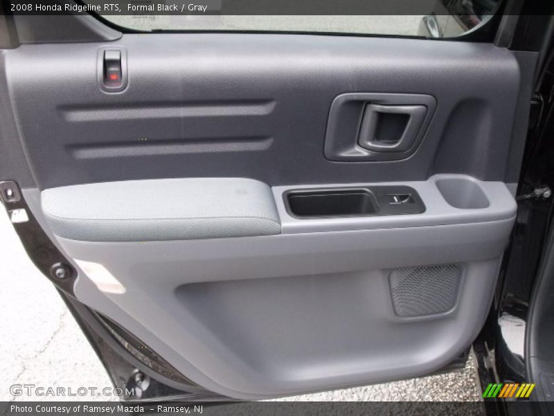 Formal Black / Gray 2008 Honda Ridgeline RTS