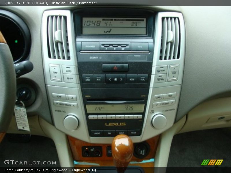 Obsidian Black / Parchment 2009 Lexus RX 350 AWD