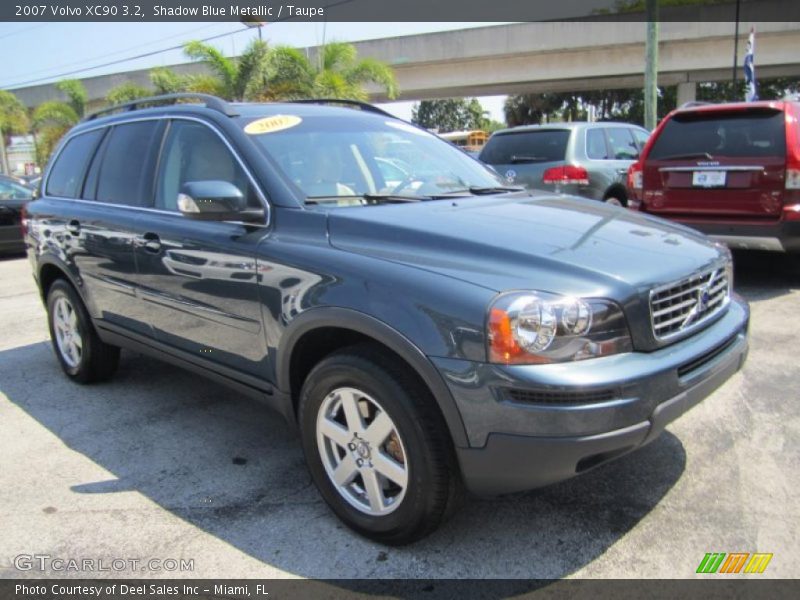 Shadow Blue Metallic / Taupe 2007 Volvo XC90 3.2