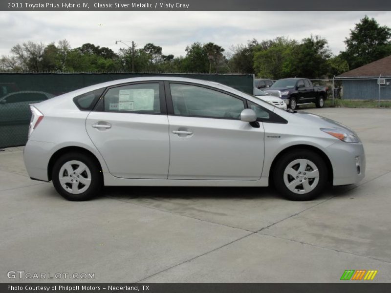 Classic Silver Metallic / Misty Gray 2011 Toyota Prius Hybrid IV