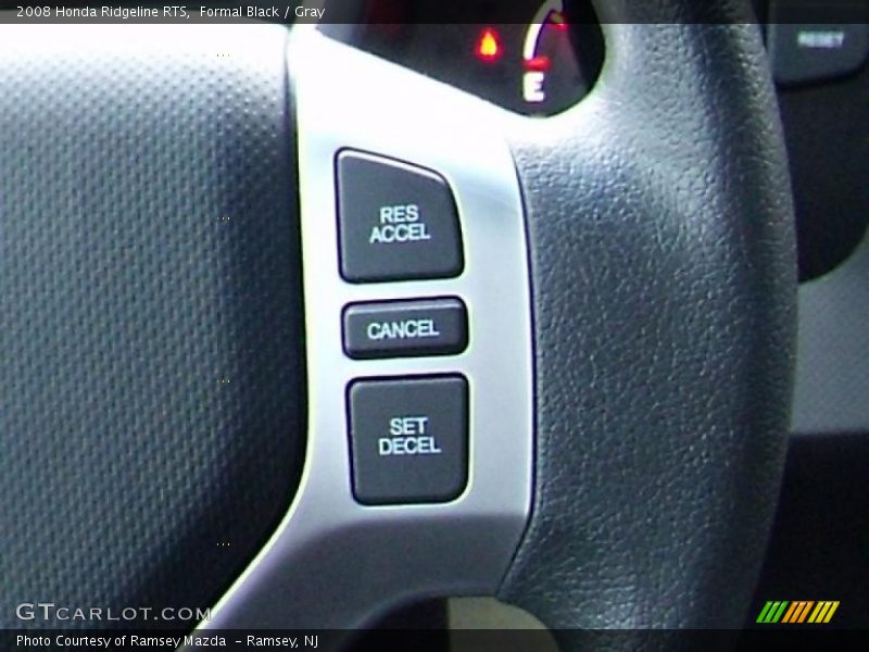 Formal Black / Gray 2008 Honda Ridgeline RTS