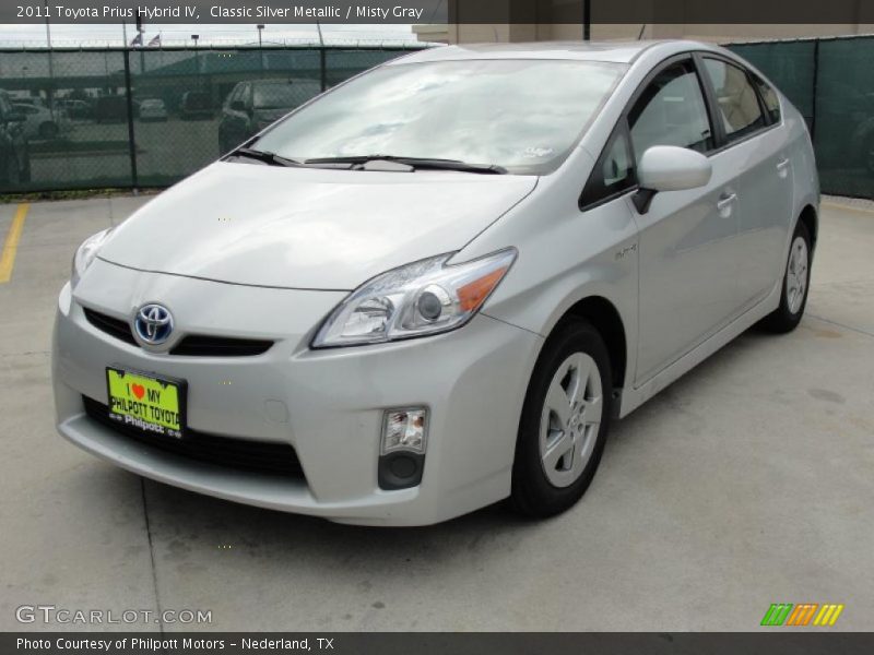 Classic Silver Metallic / Misty Gray 2011 Toyota Prius Hybrid IV