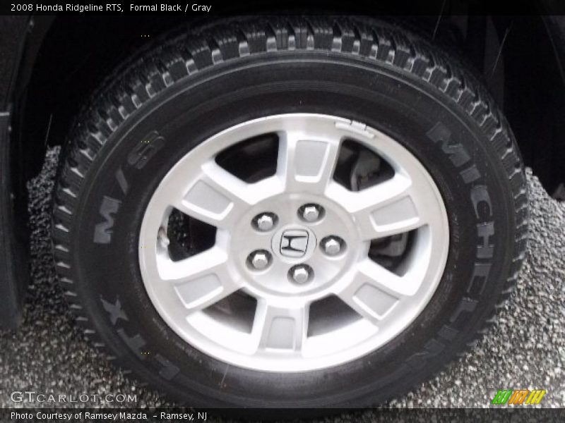 Formal Black / Gray 2008 Honda Ridgeline RTS
