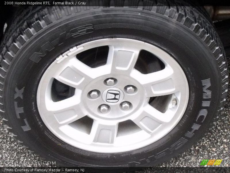 Formal Black / Gray 2008 Honda Ridgeline RTS