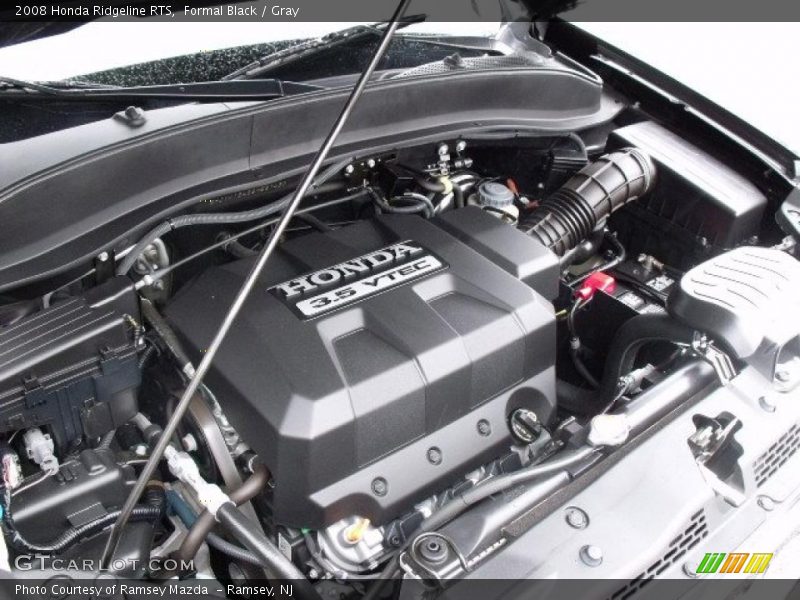 Formal Black / Gray 2008 Honda Ridgeline RTS