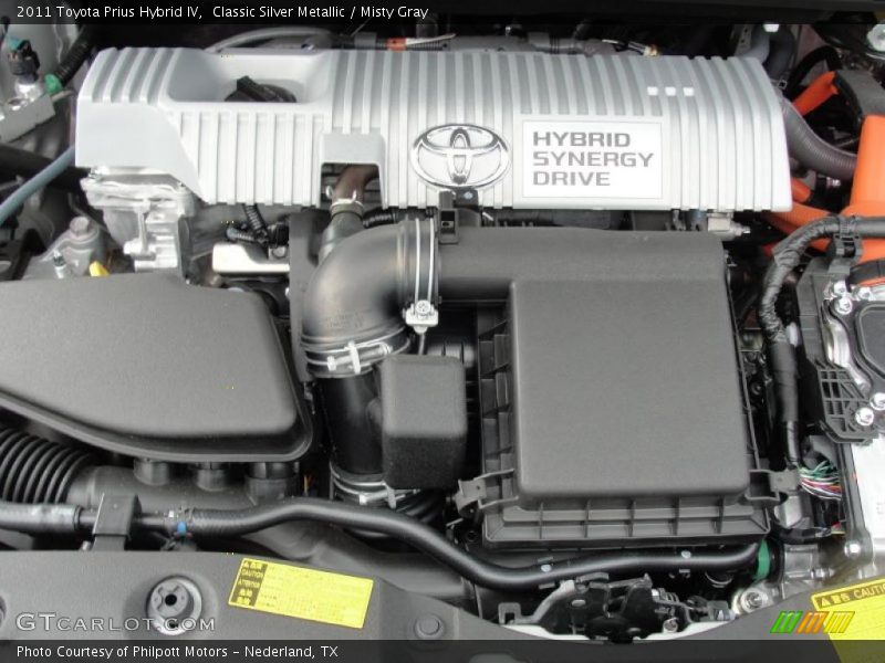 Classic Silver Metallic / Misty Gray 2011 Toyota Prius Hybrid IV