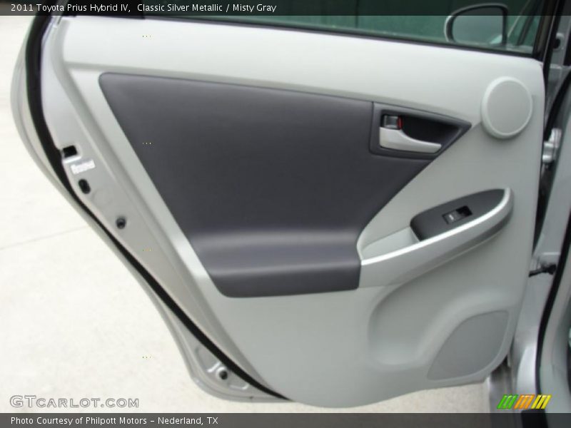 Classic Silver Metallic / Misty Gray 2011 Toyota Prius Hybrid IV