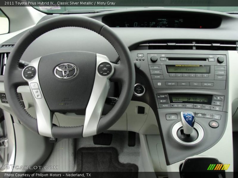 Classic Silver Metallic / Misty Gray 2011 Toyota Prius Hybrid IV