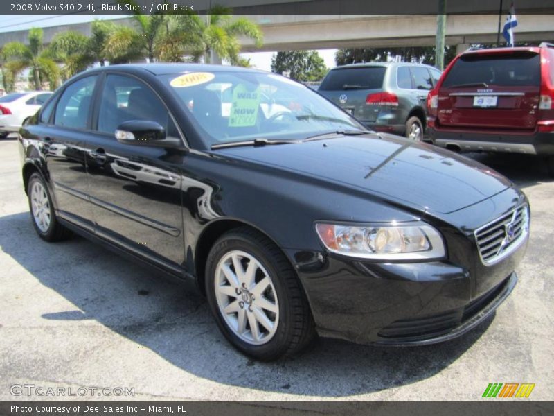 Black Stone / Off-Black 2008 Volvo S40 2.4i