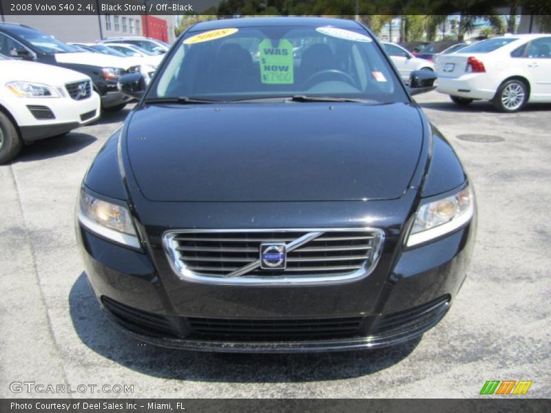 Black Stone / Off-Black 2008 Volvo S40 2.4i