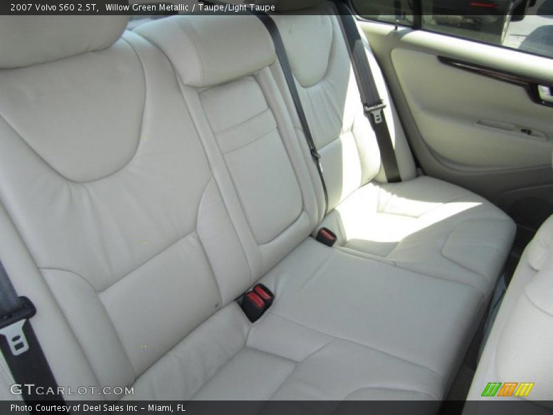 Willow Green Metallic / Taupe/Light Taupe 2007 Volvo S60 2.5T