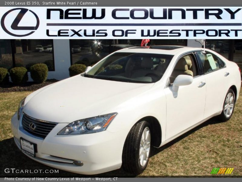 Starfire White Pearl / Cashmere 2008 Lexus ES 350