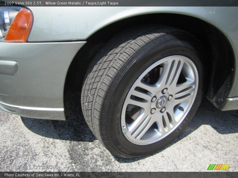Willow Green Metallic / Taupe/Light Taupe 2007 Volvo S60 2.5T