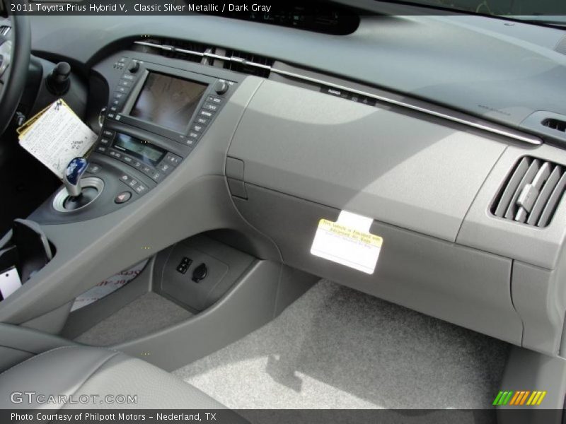 Classic Silver Metallic / Dark Gray 2011 Toyota Prius Hybrid V