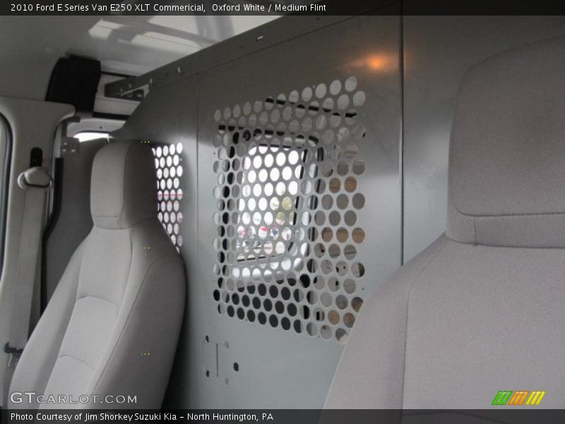 Oxford White / Medium Flint 2010 Ford E Series Van E250 XLT Commericial