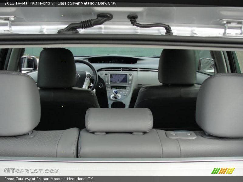 Classic Silver Metallic / Dark Gray 2011 Toyota Prius Hybrid V