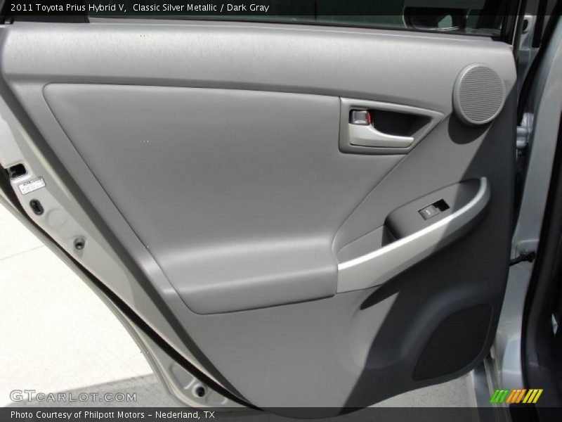 Classic Silver Metallic / Dark Gray 2011 Toyota Prius Hybrid V