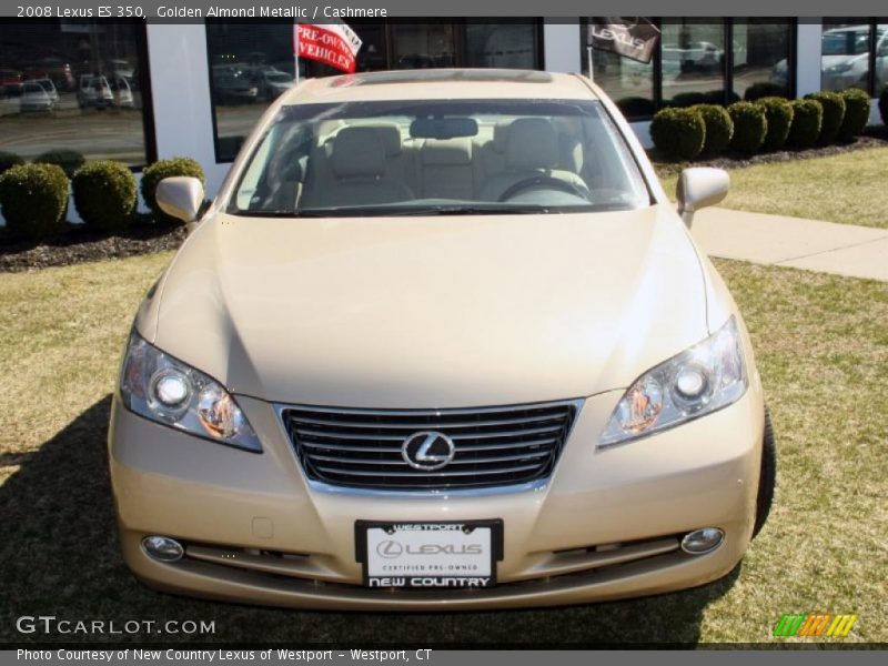 Golden Almond Metallic / Cashmere 2008 Lexus ES 350