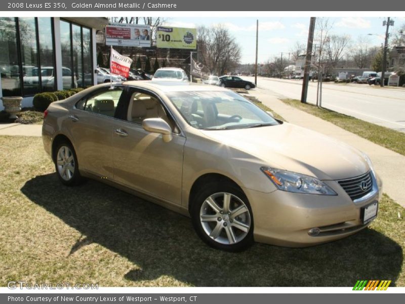 Golden Almond Metallic / Cashmere 2008 Lexus ES 350