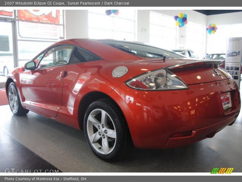 Sunset Pearlescent / Dark Charcoal 2007 Mitsubishi Eclipse GS Coupe