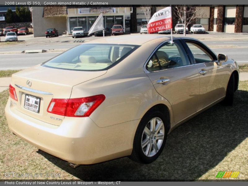 Golden Almond Metallic / Cashmere 2008 Lexus ES 350