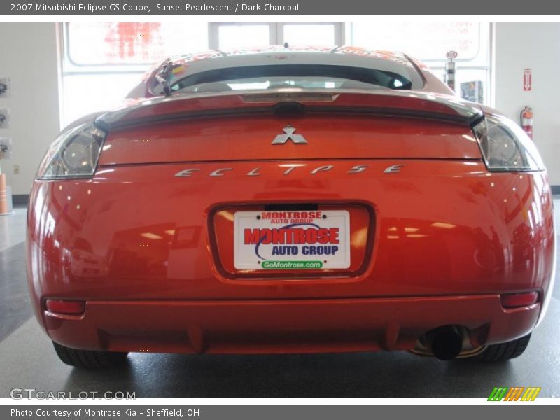 Sunset Pearlescent / Dark Charcoal 2007 Mitsubishi Eclipse GS Coupe