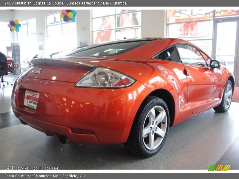 Sunset Pearlescent / Dark Charcoal 2007 Mitsubishi Eclipse GS Coupe