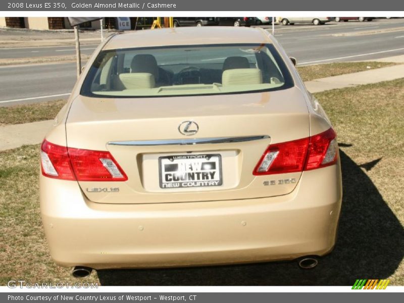 Golden Almond Metallic / Cashmere 2008 Lexus ES 350