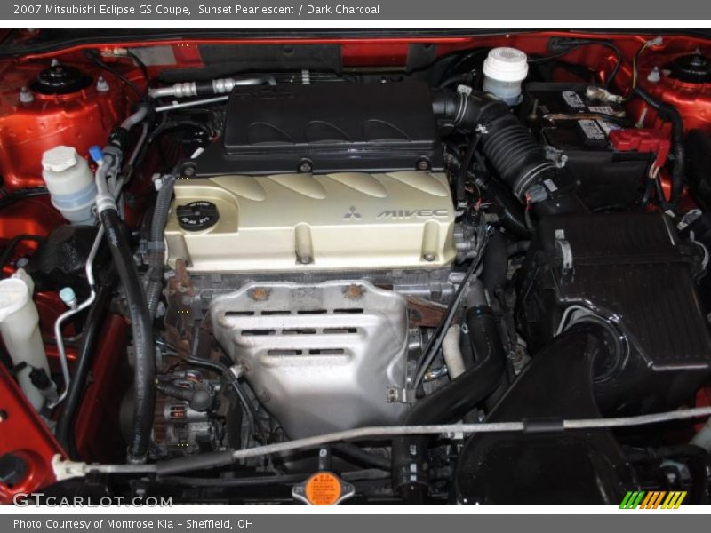 Sunset Pearlescent / Dark Charcoal 2007 Mitsubishi Eclipse GS Coupe