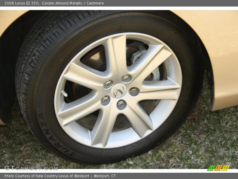 Golden Almond Metallic / Cashmere 2008 Lexus ES 350