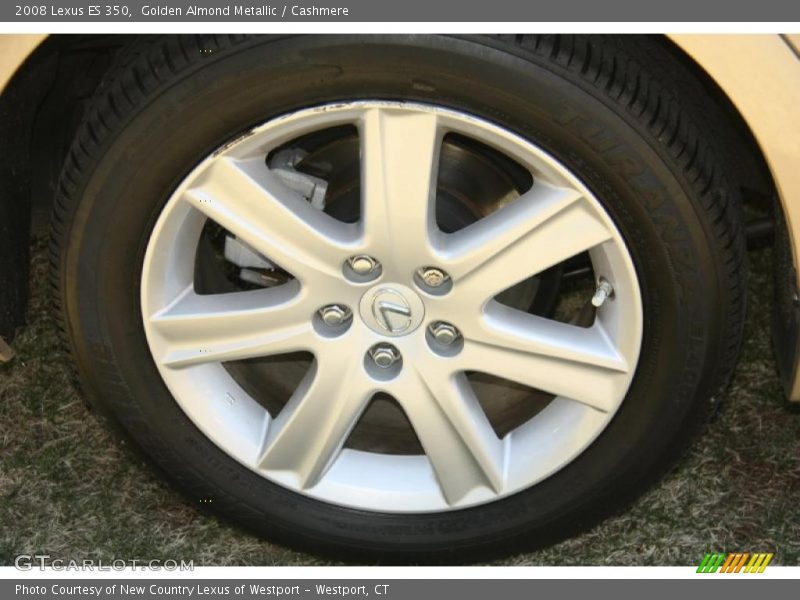 Golden Almond Metallic / Cashmere 2008 Lexus ES 350