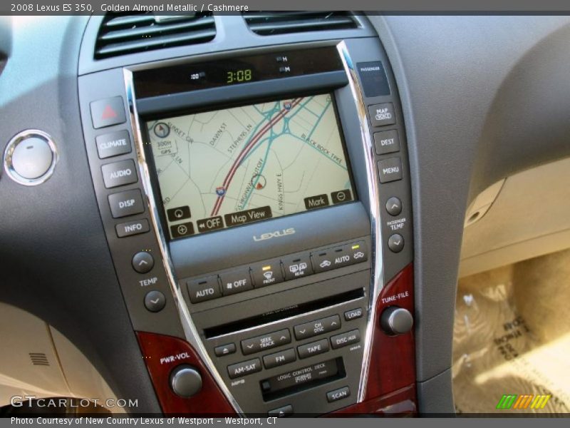 Golden Almond Metallic / Cashmere 2008 Lexus ES 350