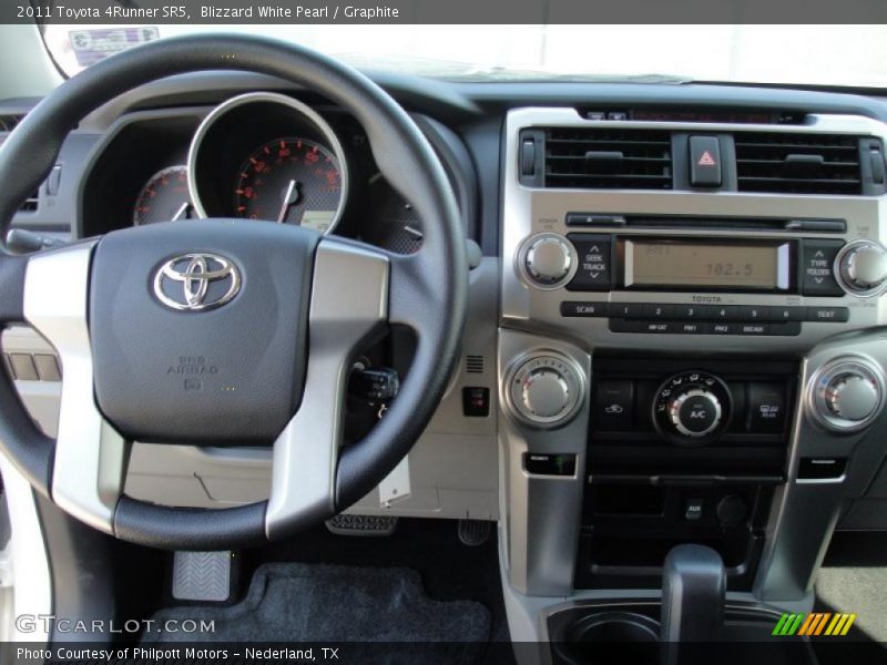 Blizzard White Pearl / Graphite 2011 Toyota 4Runner SR5